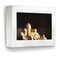 Luxury Fireplace Group Anywhere Fireplace Indoor Wall Mount Fireplace - SoHo (White-High Gloss) Model
